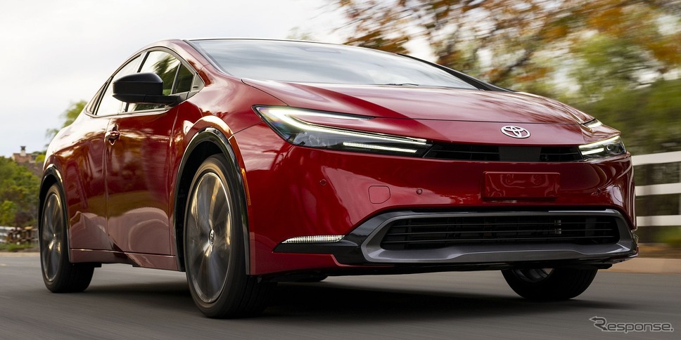 トヨタ・プリウス 新型の「XLE」（米国仕様）《photo by Toyota》