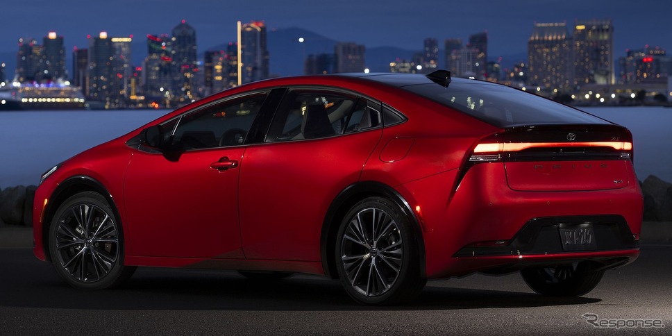 トヨタ・プリウス 新型の「XLE」（米国仕様）《photo by Toyota》