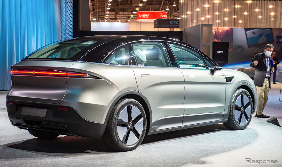 ソニーVISION-S 02(CES 2022)《Photo by Andrej Sokolow/picture alliance/ゲッティイメージズ》