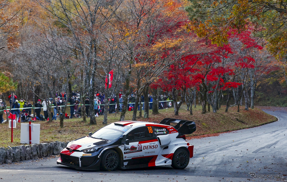 #18 勝田貴元（WRC）《Photo by TOYOTA》