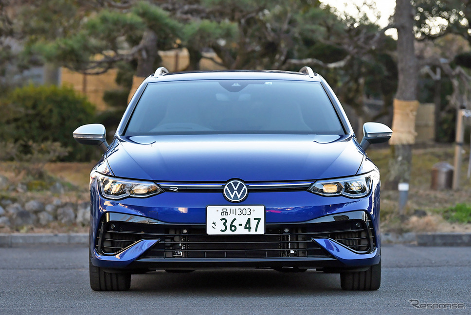 VW ゴルフR ヴァリアント 新型《写真撮影 中野英幸》