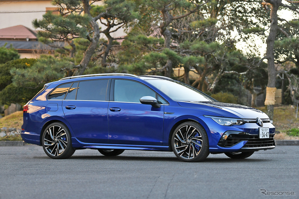 VW ゴルフR ヴァリアント 新型《写真撮影 中野英幸》
