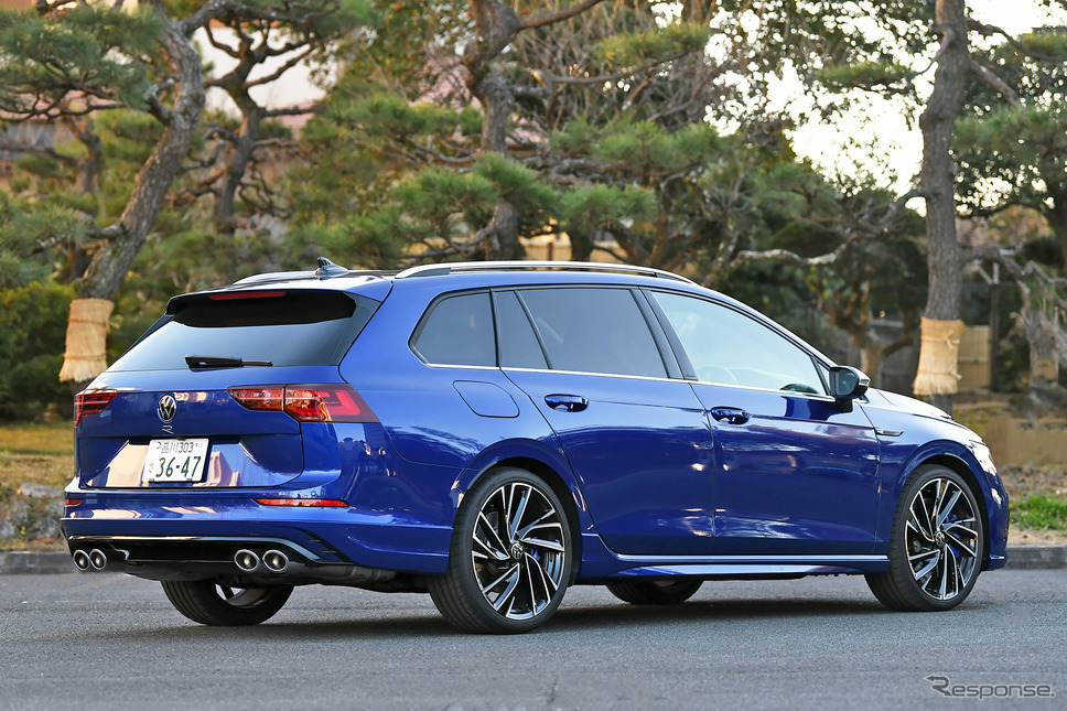VW ゴルフR ヴァリアント 新型《写真撮影 中野英幸》