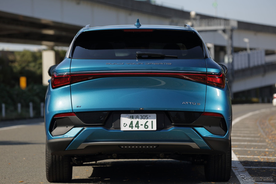 BYD ATTO3《写真撮影 南陽一浩》