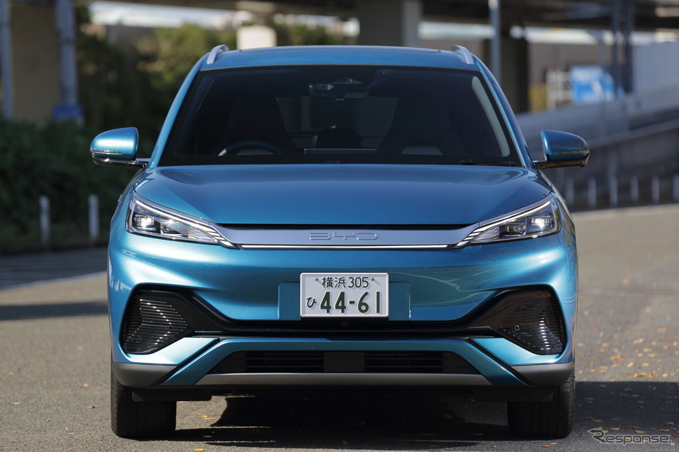 BYD ATTO3《写真撮影 南陽一浩》