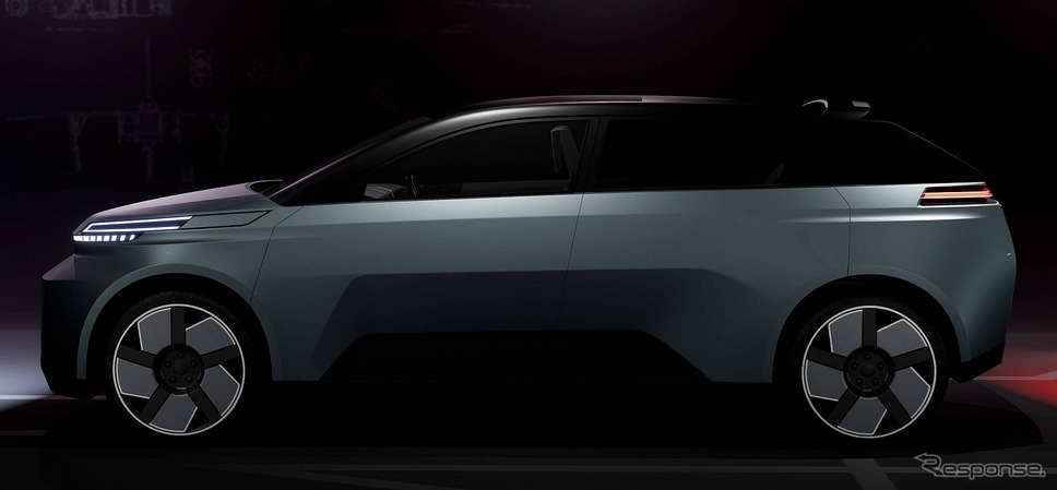 カナダ自動車部品製造業協会(APMA)の自動運転技術を搭載した電動SUVコンセプト「プロジェクト・アロー」のスケッチ《photo by APMA》