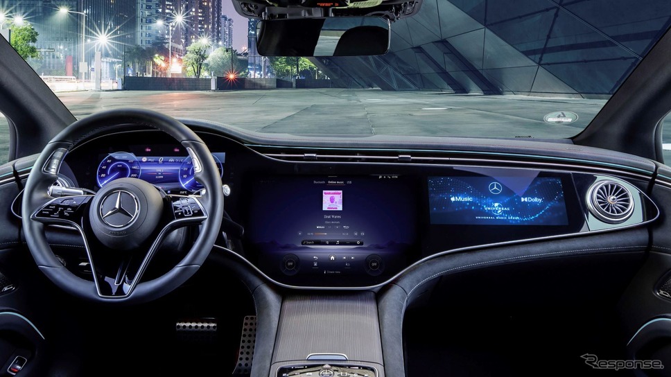 メルセデスベンツの車載オーディオで「Apple Music」が体験可能に《photo by Mercedes-Benz》