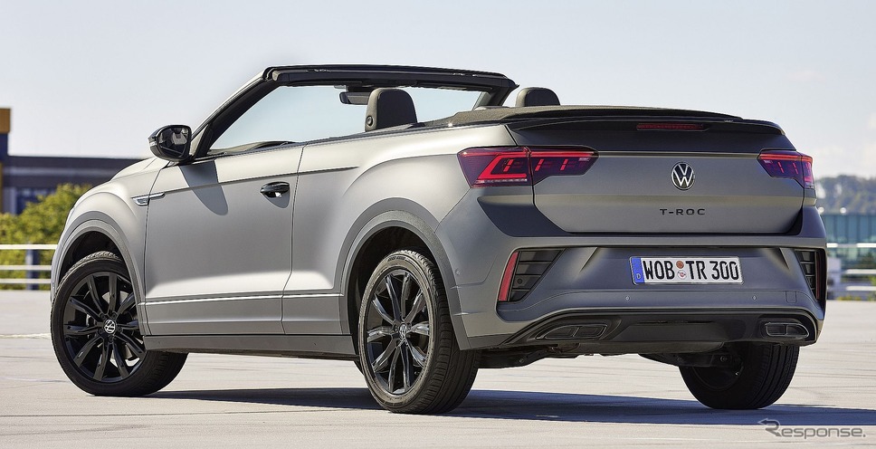 フォルクスワーゲン Tロック・カブリオレ の「エディショングレー」《photo by VW》