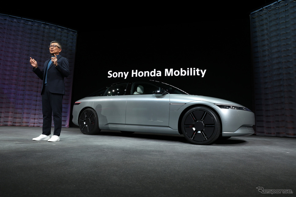 ソニー・ホンダ「AFEELA」プロトタイプ《Photo by Alex Wong/Getty Images News/ゲッティイメージズ》