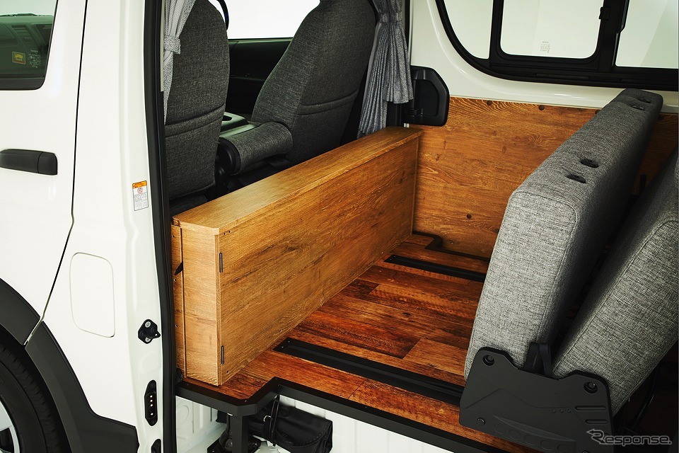 GORDON MILLER GMLVAN V-01《写真提供:キャンピングカー株式会社》