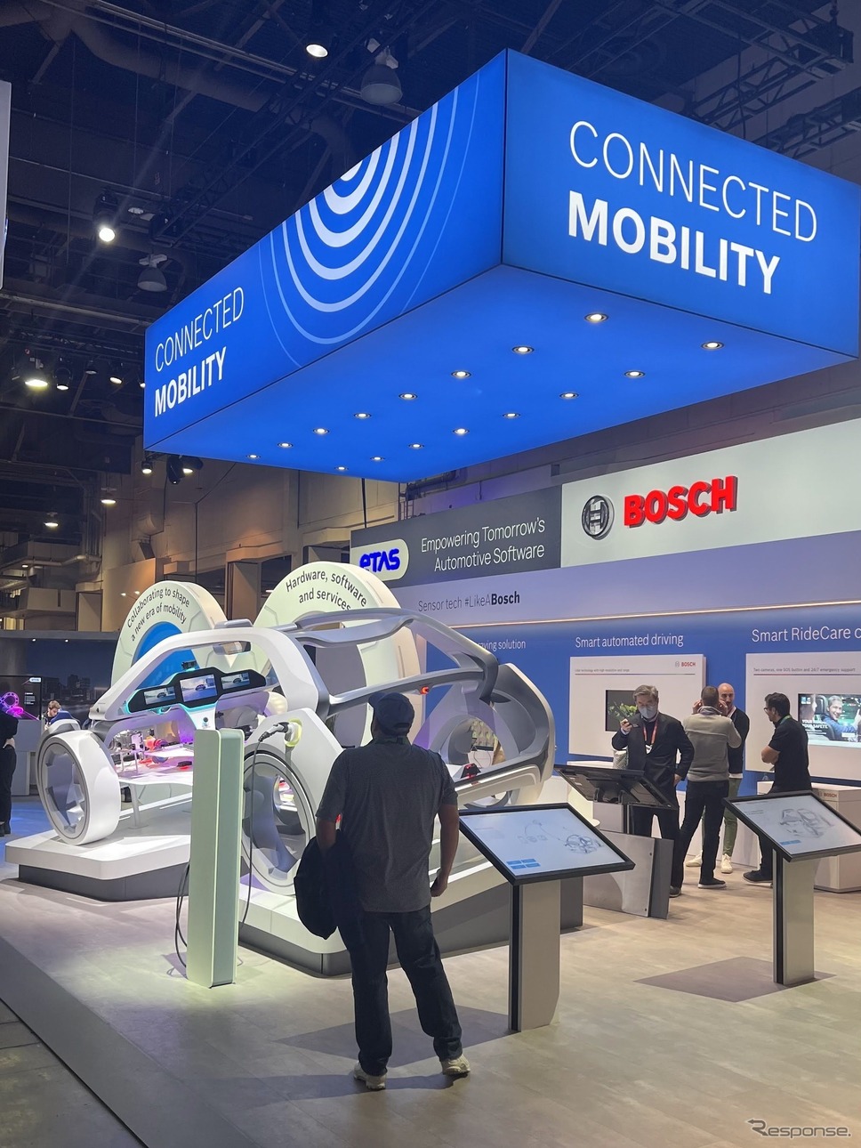 ボッシュ(CES 2023)《写真撮影 三浦和也》