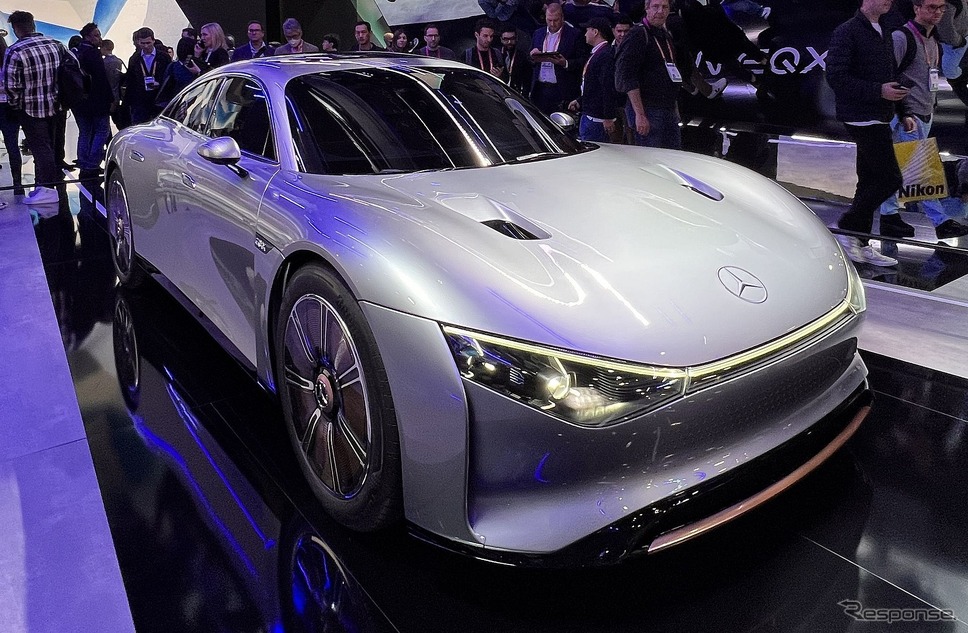 メルセデスベンツ・ヴィジョン EQXX(CES2023)《photo by Mercedes-Benz》