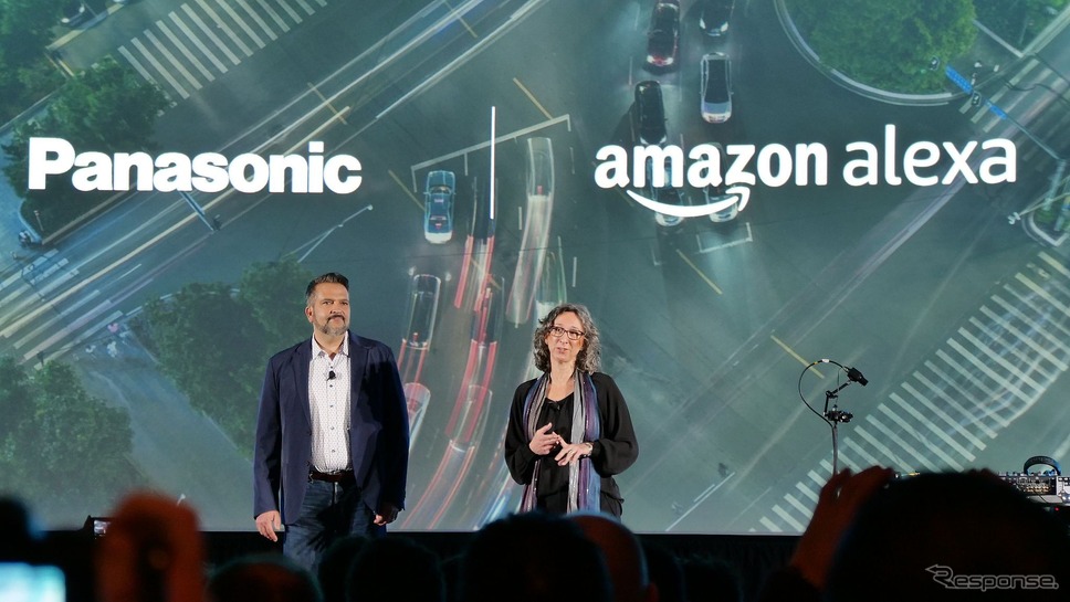 パナソニックがAmazonの音声アシスト「アレクサ」との連携強化を発表(CES 2023)《photo by Panasonic》