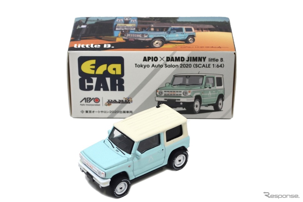 EraCar APIO×DAMD JIMNY little B.(JB64)/ ミントブルー《写真提供 ダムド》