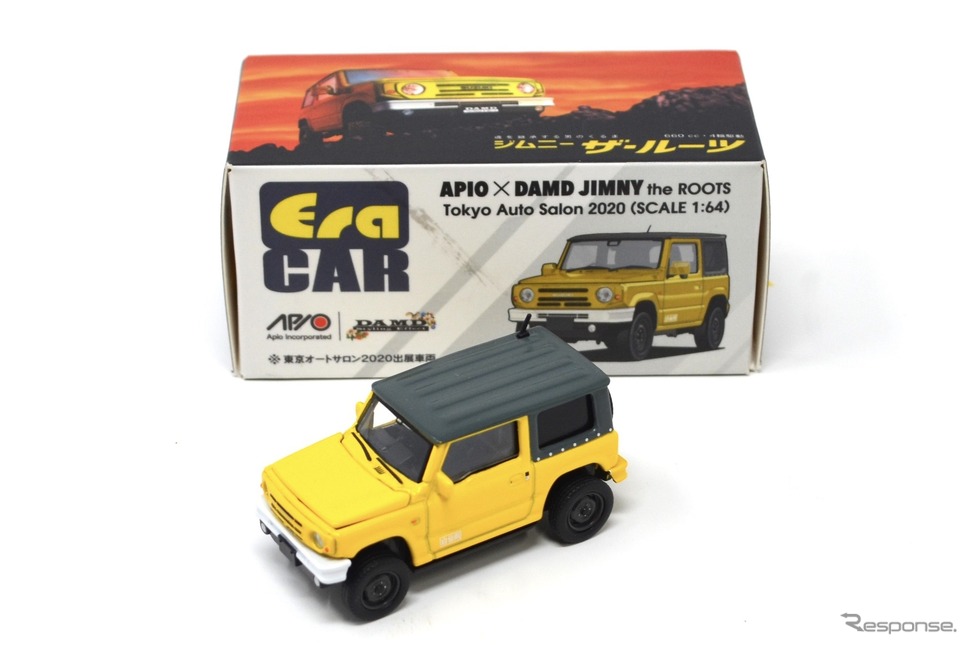 EraCar APIO×DAMD JIMNY the ROOTS(JB64)/ サンダーイエロー《写真提供 ダムド》