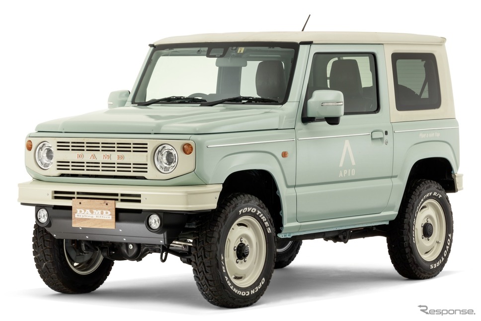モデルとなった車:APIO×DAMD JIMNY little B.(JB64)《写真提供 ダムド》