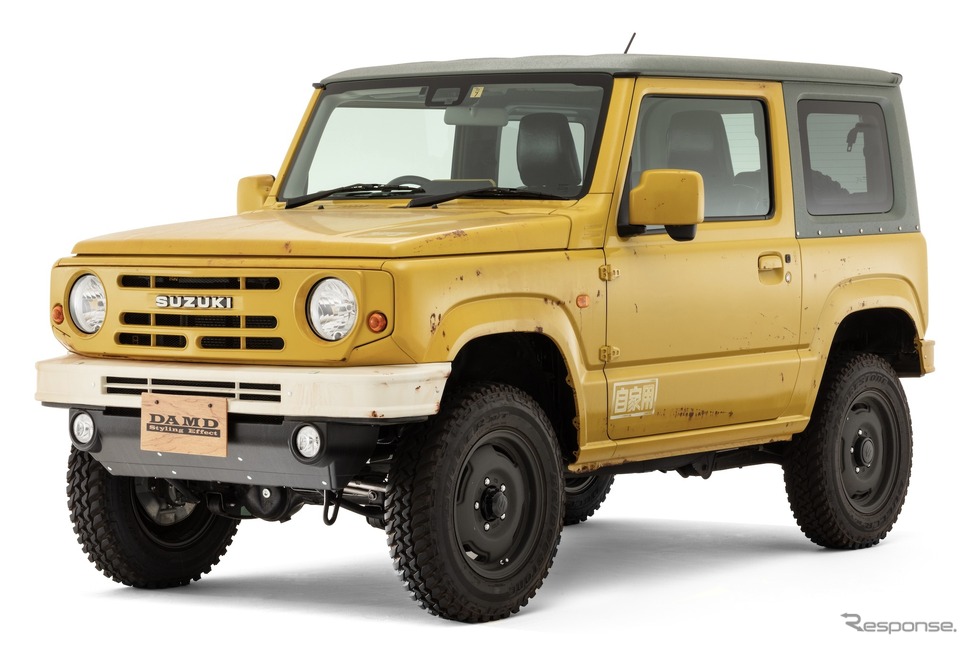 モデルとなった車:APIO×DAMD JIMNY the ROOTS(JB64)《写真提供 ダムド》