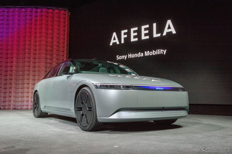 ソニー・ホンダ AFEELA(CES 2023)《Photo by Andrej Sokolow/picture alliance/ゲッティイメージズ》