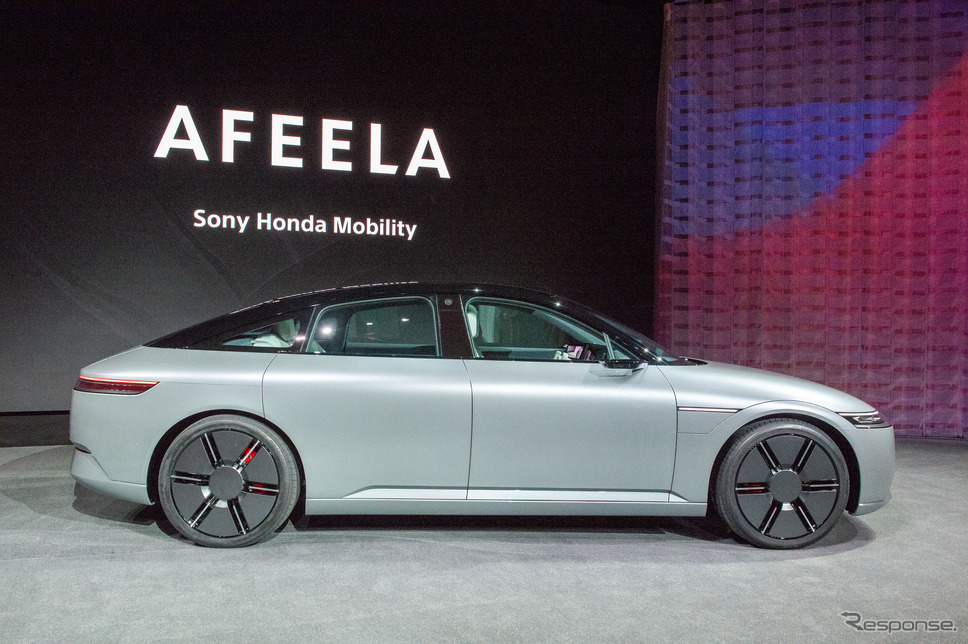 ソニー・ホンダ AFEELA(CES 2023)《Photo by Andrej Sokolow/picture alliance/ゲッティイメージズ》