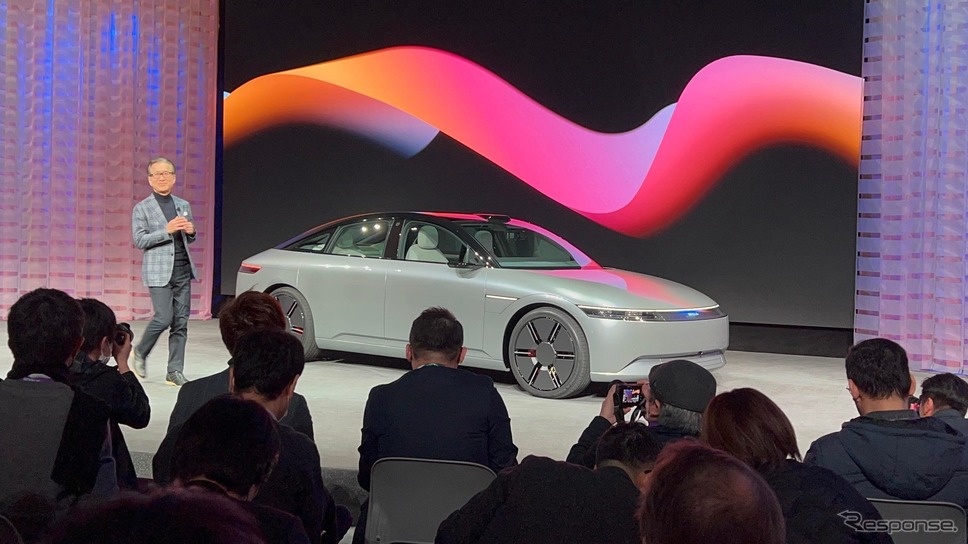 ソニー・ホンダ AFEELA(CES 2023)《写真撮影 三浦和也》
