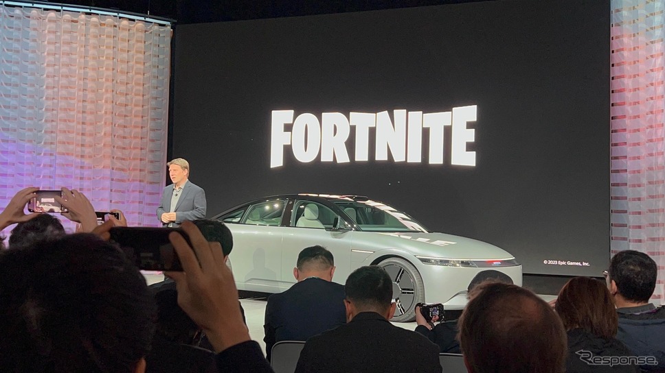 ソニー・ホンダ AFEELA(CES 2023)《写真撮影 三浦和也》