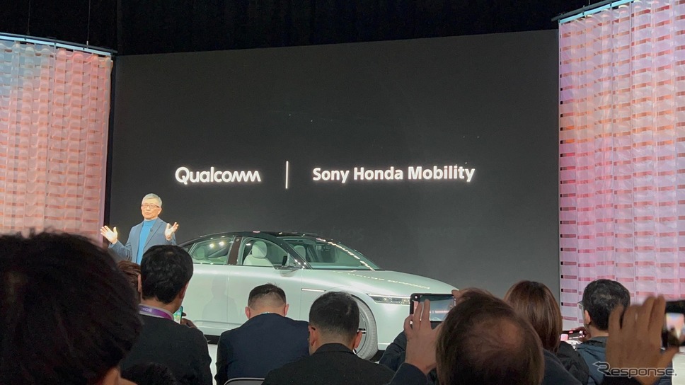 ソニー・ホンダ AFEELA(CES 2023)《写真撮影 三浦和也》
