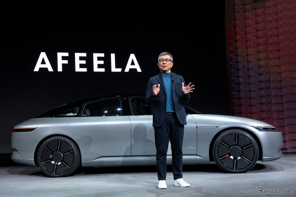 ソニー・ホンダ AFEELA(CES 2023)《写真提供 ソニー・ホンダモビリティ》