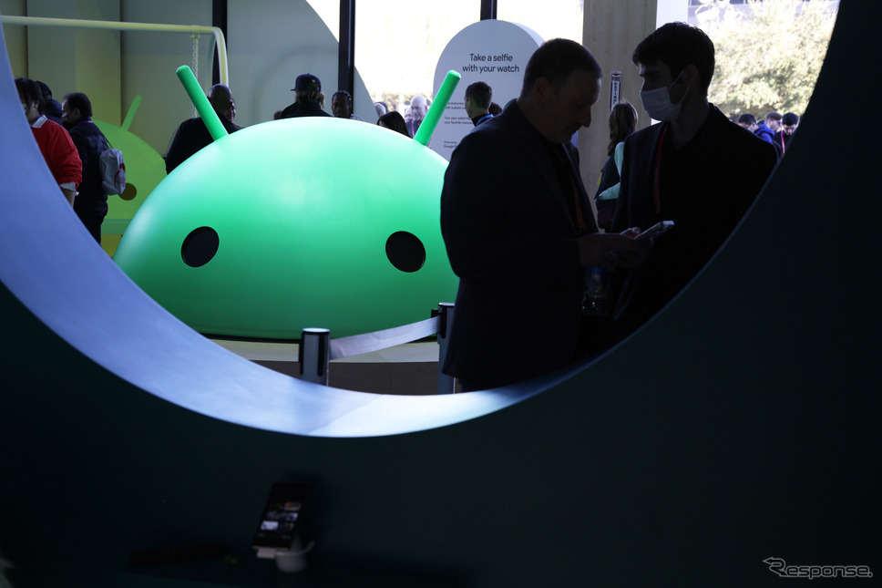 Google Android（CES 2023）《Photo by Alex Wong/Getty Images News/ゲッティイメージズ》