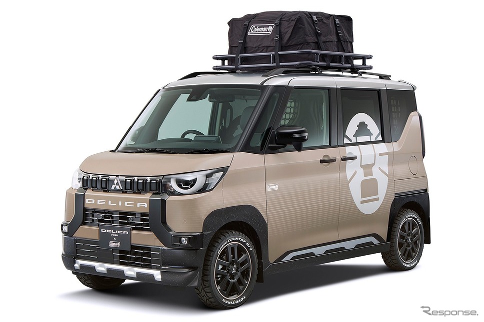 三菱 デリカミニ × Coleman［参考出品］《写真提供 三菱自動車》