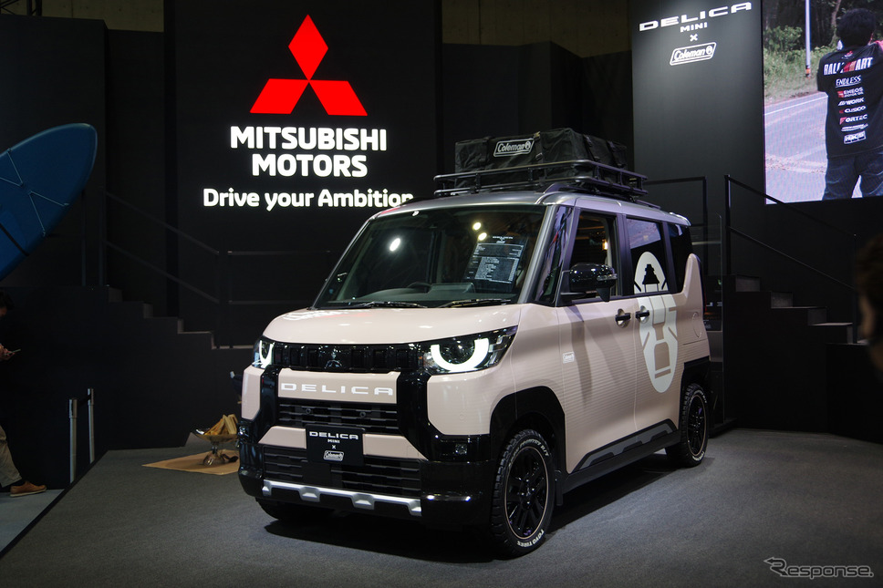 三菱 デリカミニ×Coleman(東京オートサロン2023)《写真撮影 宮崎壮人》