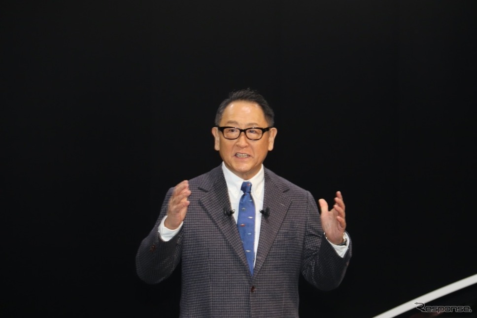豊田章男社長(東京オートサロン2023)《写真撮影 中尾真二》