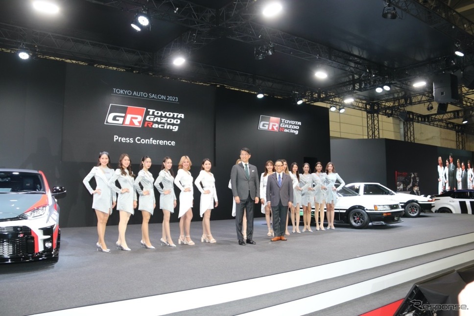 TOYOTA GAZOO RACING(東京オートサロン2023)《写真撮影 中尾真二》