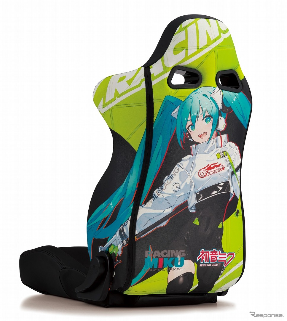 レーシングミク 2022Ver.モデル (c} neco / Crypton Future Media, INC. www.piapro.net piapro directed by コヤマシゲト《写真提供 ブリッド》