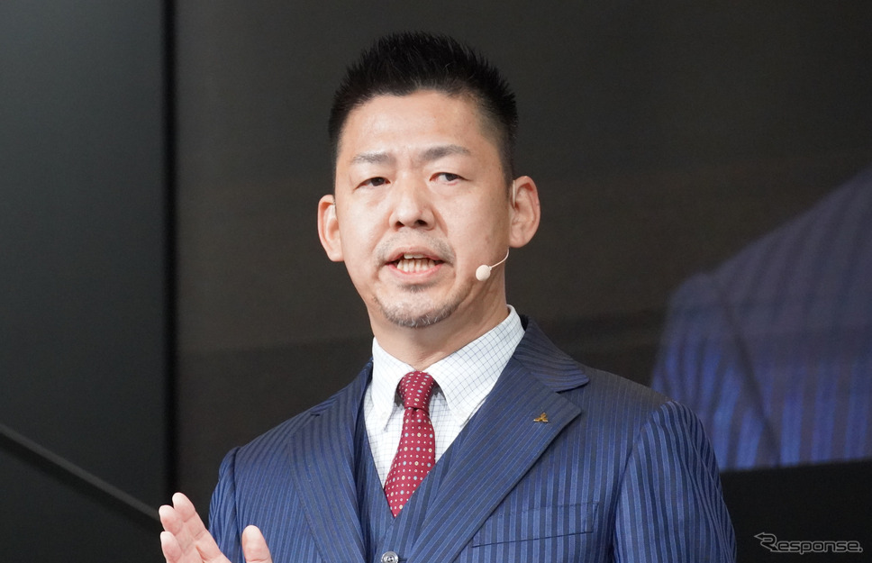 三菱自動車 藤井康輔 チーフプロダクトスペシャリスト《写真撮影 小松哲也》