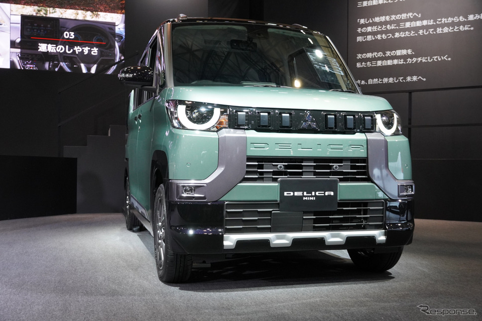 三菱自動車 デリカミニ(東京オートサロン2023)《写真撮影 小松哲也》