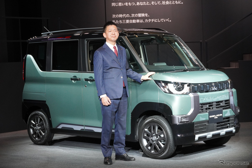 三菱自動車 デリカミニ(東京オートサロン2023)《写真撮影 小松哲也》