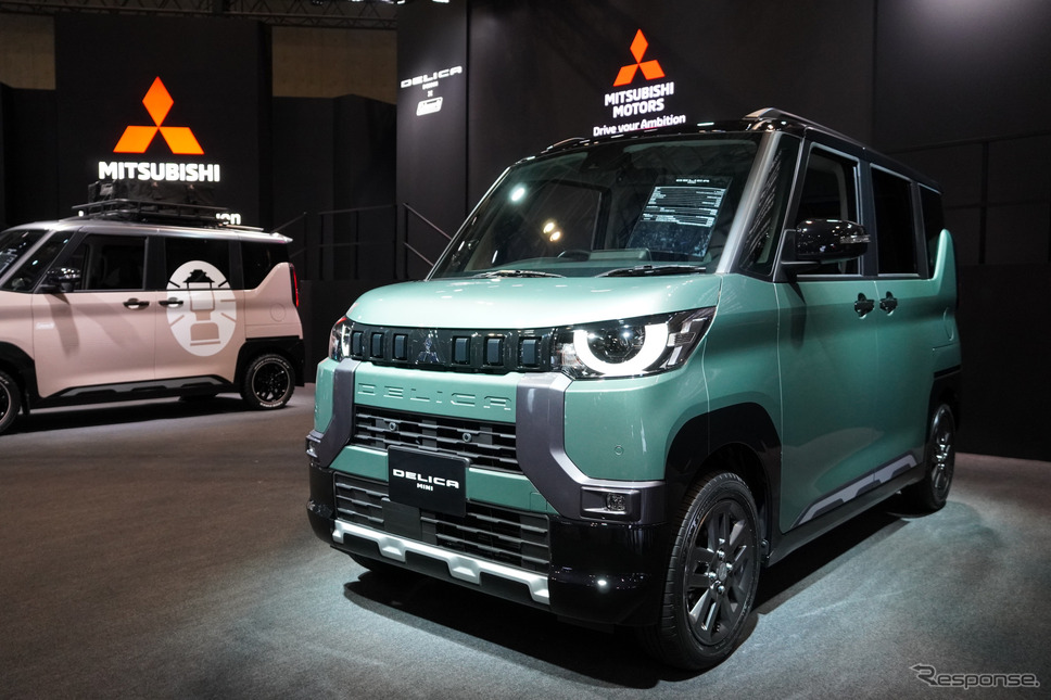 三菱自動車 デリカミニ(東京オートサロン2023)《写真撮影 小松哲也》