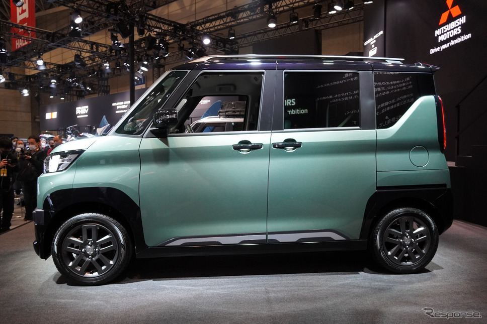 三菱自動車 デリカミニ(東京オートサロン2023)《写真撮影 小松哲也》
