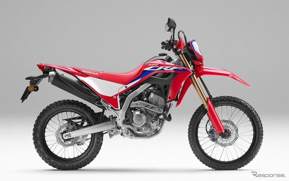 ホンダ CRF250L＜s＞（エクストリームレッド）《写真提供：本田技研工業》