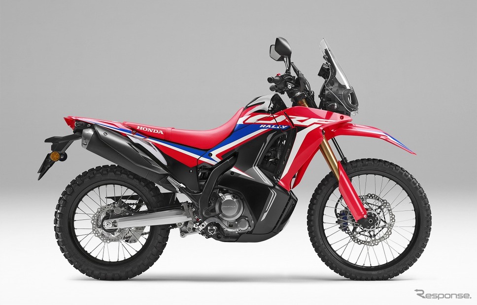 ホンダ CRF250ラリー（エクストリームレッド）《写真提供：本田技研工業》