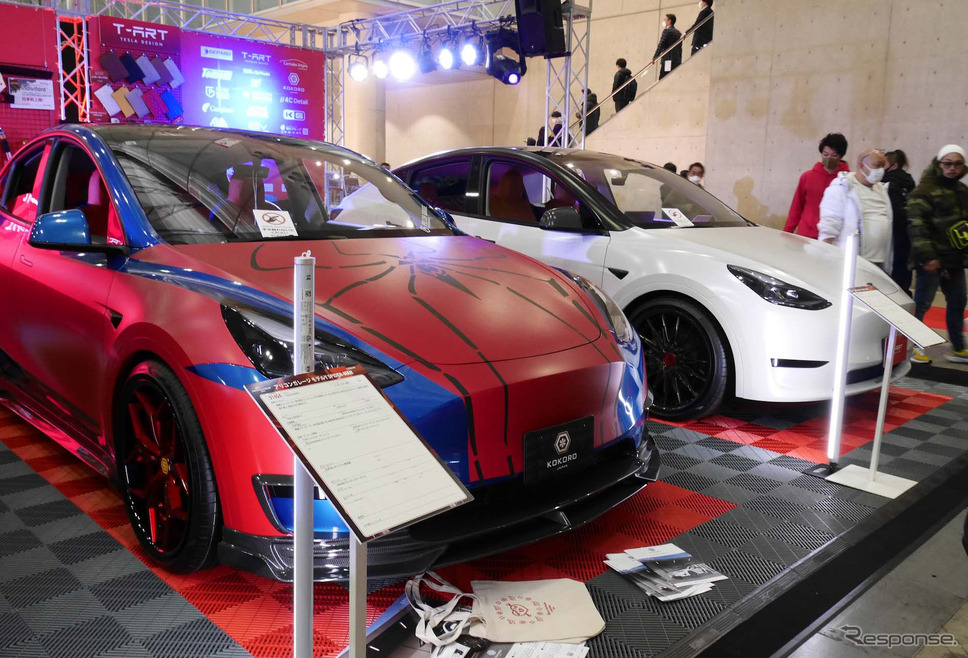 テスラ・アライアンス(東京オートサロン2023)《写真撮影 中村孝仁》