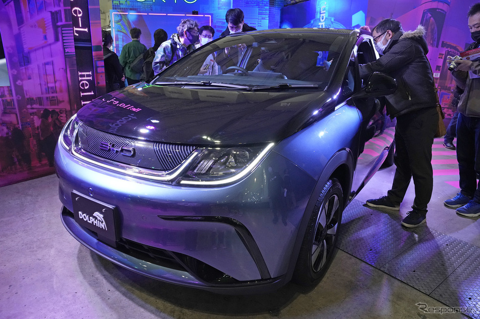 BYD ドルフィン(東京オートサロン2023)《写真撮影 伊藤和幸》