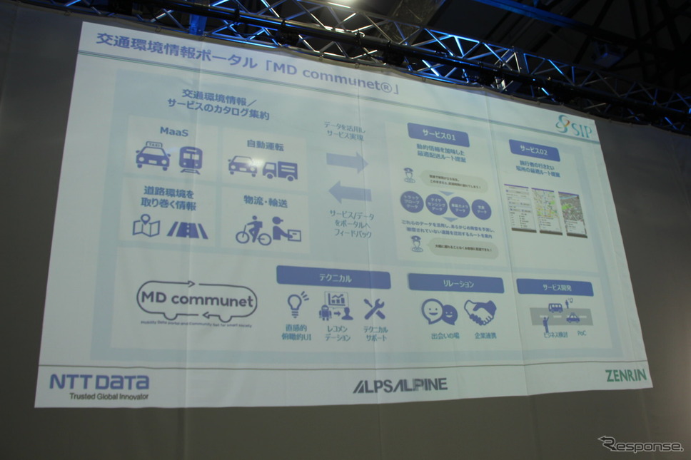NTTデータ、ゼンリン、アルプスアルパインの3社が協業し、ドライブレコーダーを活用した実証実験を開始《写真撮影 吉田瑶子》