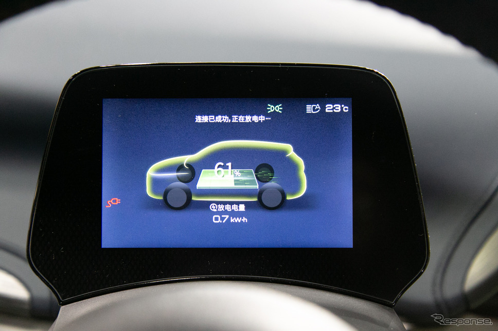 BYD ATTO 3(東京アウトドアショー2023)《写真撮影 二城利月》