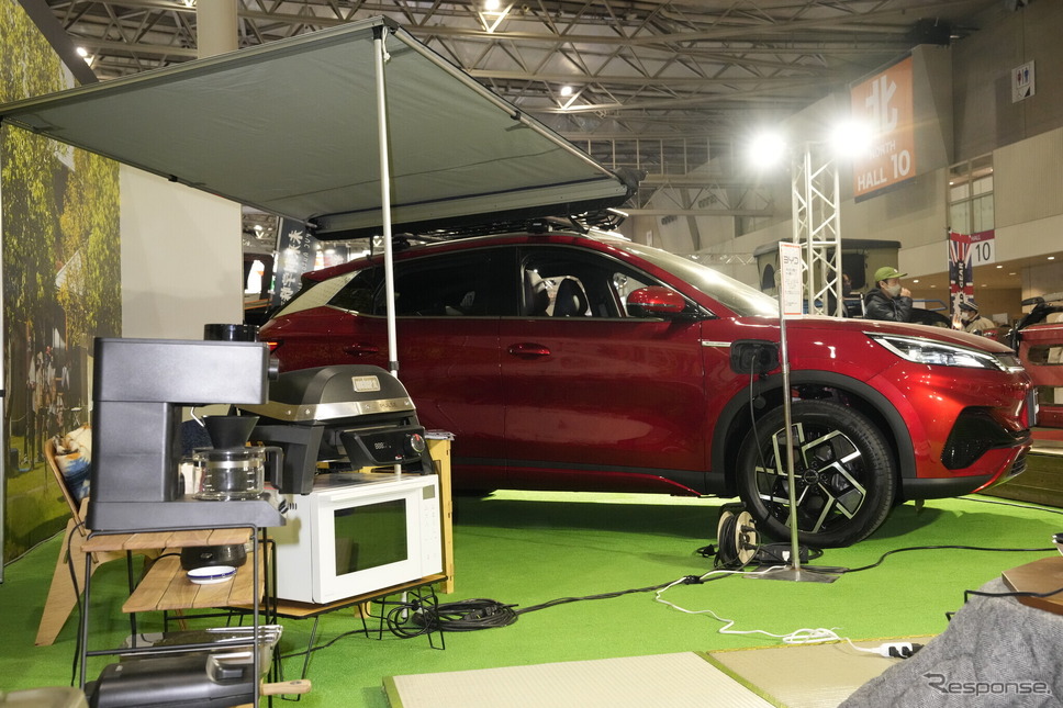 BYD ATTO 3(東京アウトドアショー2023)《写真撮影 伊藤和幸》