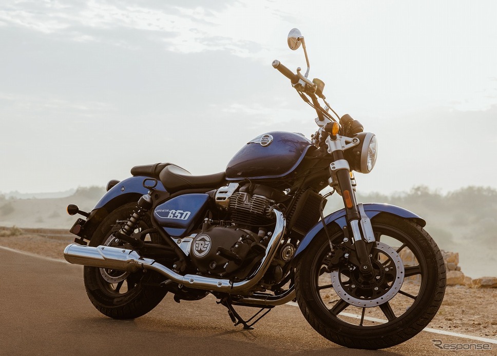 ロイヤルエンフィールド スーパーメテオ650《写真提供：Eicher Motors Limited》