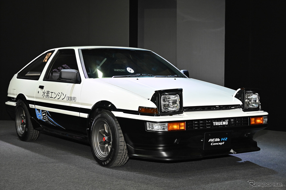トヨタ AE86 H2コンセプト(東京オートサロン2023)《写真撮影 雪岡直樹》