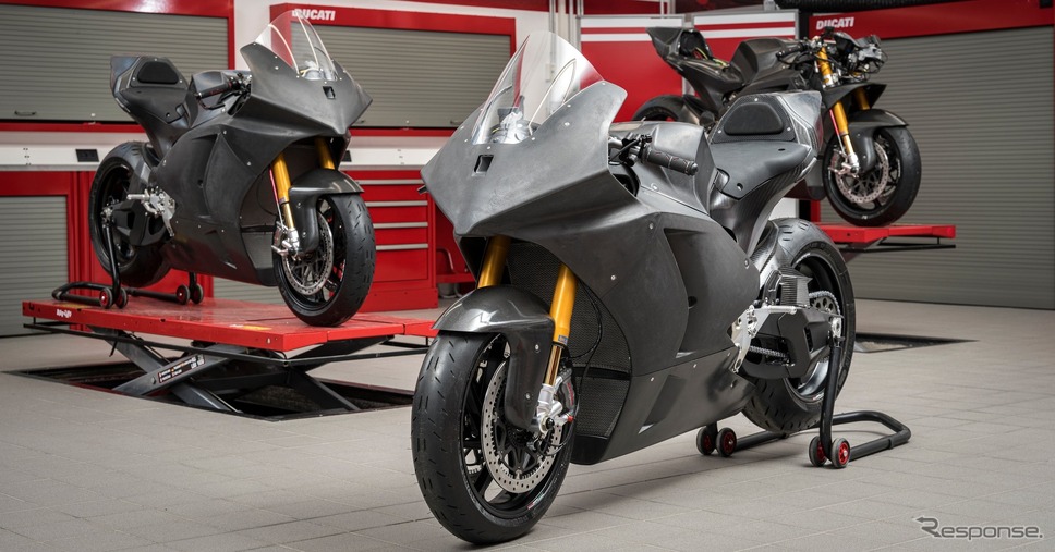 生産が開始されたドゥカティの電動バイク「FIM Enel MotoEワールドカップ」参戦プロトタイプ《photo by Ducati》