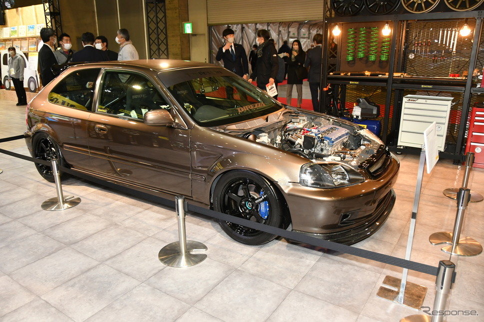 ホンダ タクティカルアート シビック EK4(東京オートサロン2023)《写真撮影 中野英幸》