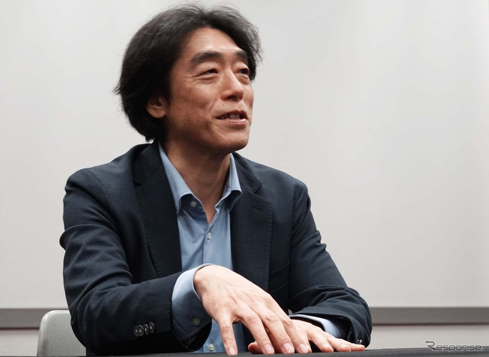 ソニー・ホンダモビリティの川西泉 代表取締役社長 兼 COO《写真撮影 会田肇》